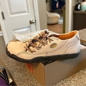 TMA EYES Five Finger Sole Side Lace-up Leather Women Casual comfort shoes 9